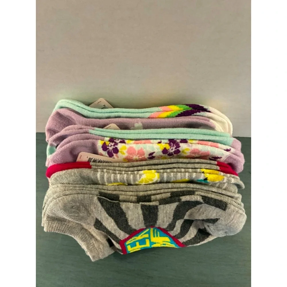 Best Mom Ever Women's No Show Ankle Socks 8 Pair Bundle Colorful Gift Set NWT‎